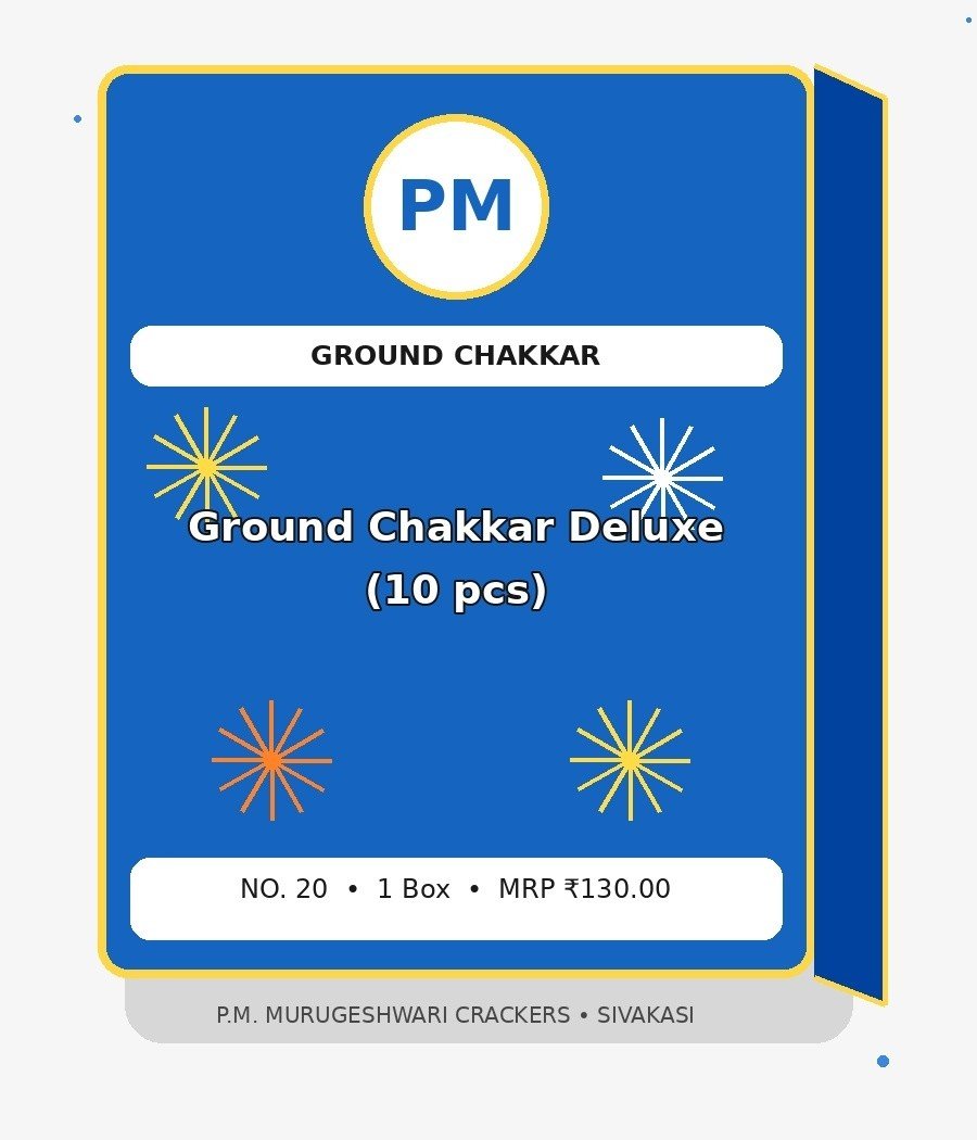Ground Chakkar Deluxe (10 pcs)