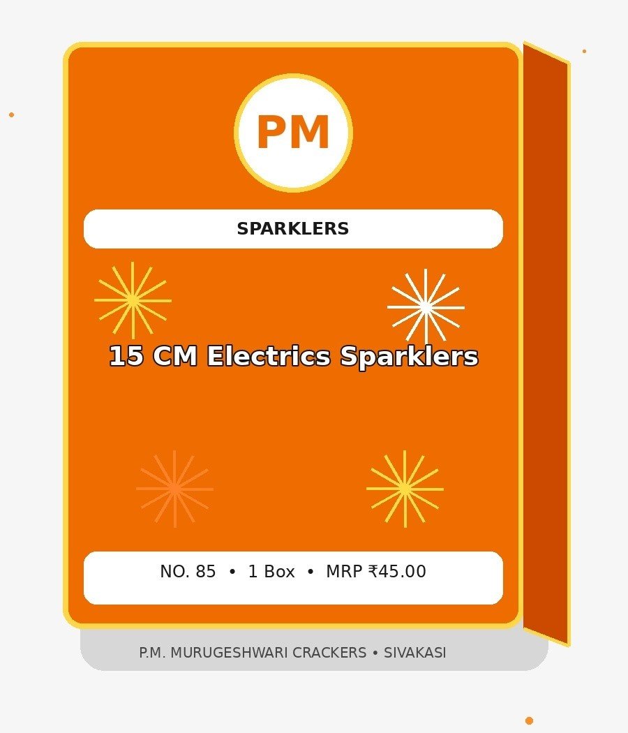 15 CM Electrics Sparklers