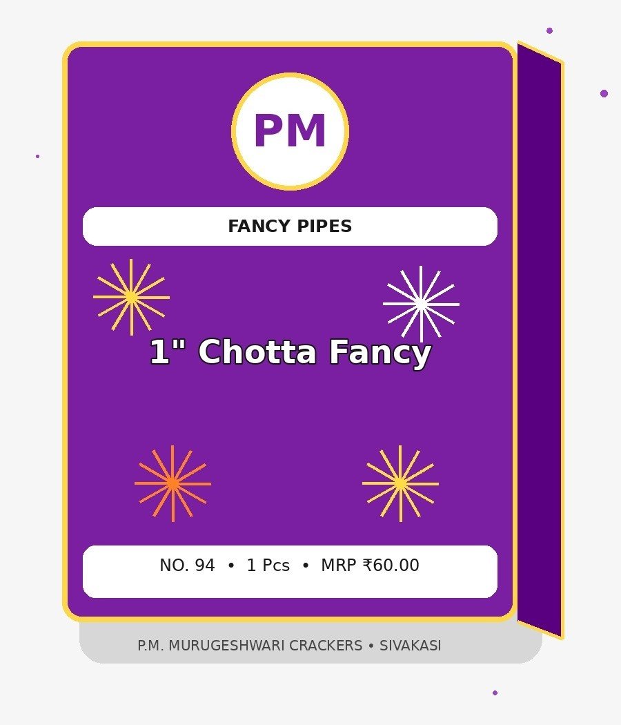 1" Chotta Fancy